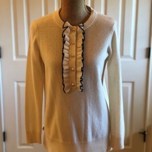 Tory Burch Sweater with ruffled front